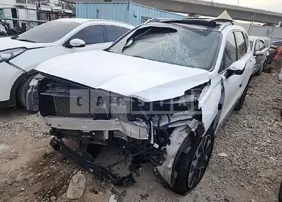 Photo 1 of 20: 2021 Hyundai Santa Fe, VIN KMHS581HGMU396744 — Korean insurance auction