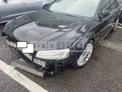 Photo 1 of 18: 2015 Audi A8L 50 TDI quattro, VIN WAUZZZ4H4FN002134 — Korean insurance auction