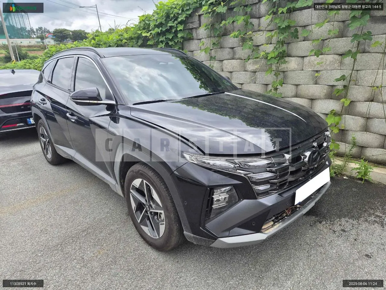 Photo 2 of 9: 2025 Hyundai Tucson, VIN KMHJC81BHSU417623 — Korean insurance auction