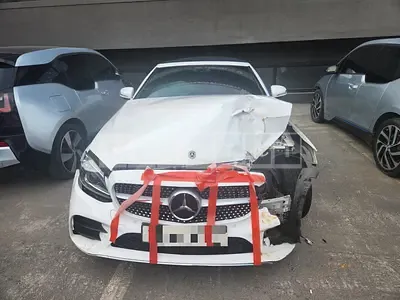 Photo 1 of 9: 2021 Mercedes-Benz C200 Cabriolet — Korean insurance auction