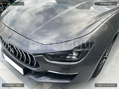 Photo 1 of 20: 2017 Maserati Ghibli Diesel, VIN ZAM57TSG7J1282660 — Korean insurance auction