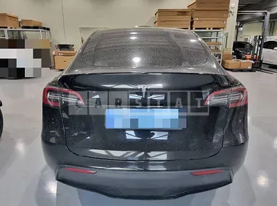 Photo 1 of 14: 2021 Tesla Model Y Standard Range — Korean insurance auction