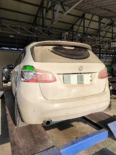 Photo 1 of 8: 2015 BMW Active Tourer, VIN WBA2C1103GV484390 — Korean insurance auction