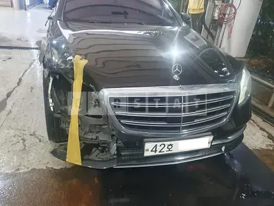 Photo 1 of 18: 2019 Mercedes-Benz S450 4Matic L, VIN WDDUG6EB6KA493258 — Korean insurance auction