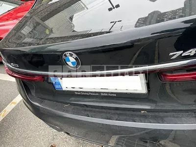Photo 1 of 7: 2021 BMW 740Li xDrive, VIN WBA7T4106NCJ04796 — Korean insurance auction
