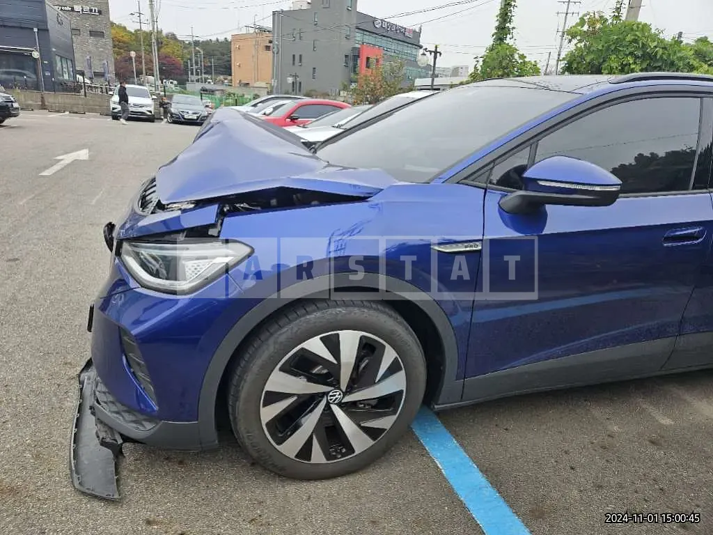 Photo 2 of 21: 2023 Volkswagen ID.4 Pro — Korean insurance auction