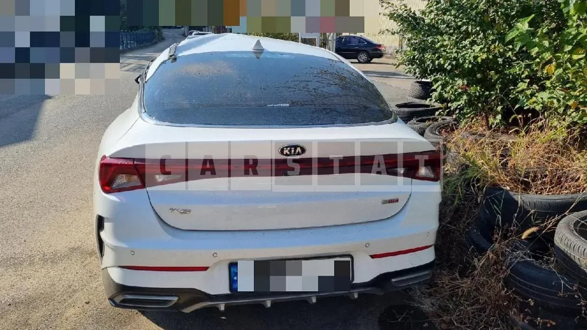 Photo 2 of 33: 2021 Kia K5 1.6, VIN KNAG3412BMA149799 — Korean insurance auction