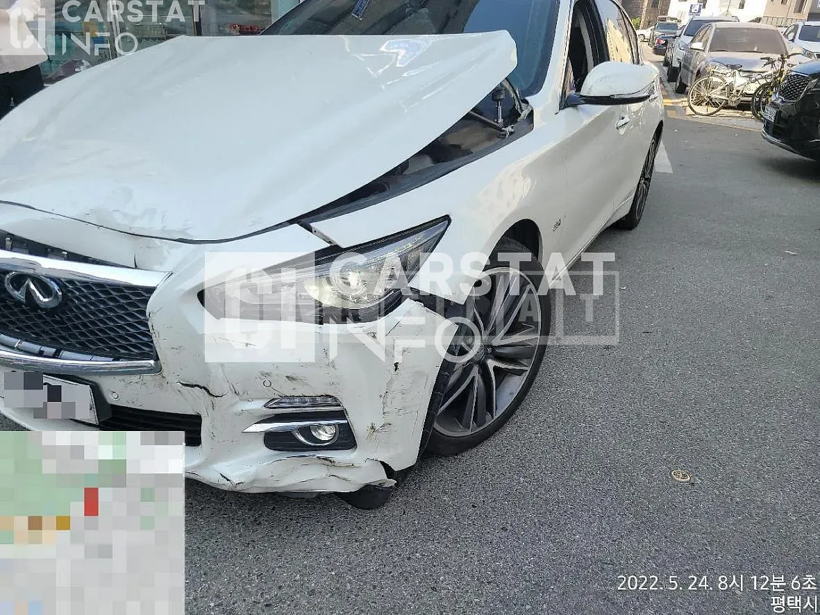 Photo 2 of 17: 2016 Infiniti Q50 2.2d, VIN JNKDV71EXGM552256 — Korean insurance auction