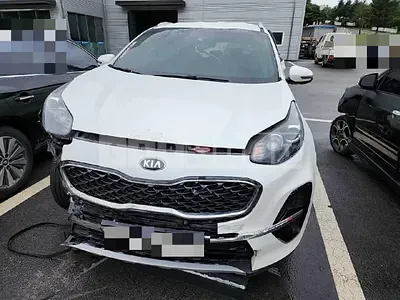 Photo 1 of 17: 2020 Kia Sportage, VIN KNAPN813BLK816338 — Korean insurance auction
