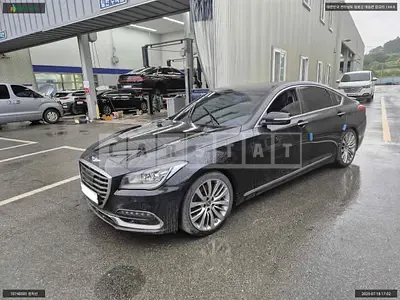 Photo 1 of 9: 2019 Hyundai Genesis G80, VIN KMHGM41DDKU313479 — Korean insurance auction
