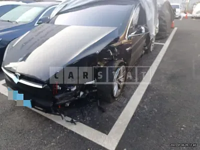 Photo 1 of 16: 2020 Tesla Model X Long Range, VIN 5YJXCAE22LF288504 — Korean insurance auction
