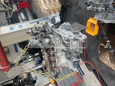 Photo 1 of 2: 2020 Genesis Engine /G70 Engine, VIN KMTG341ADLU063750 — Korean insurance auction