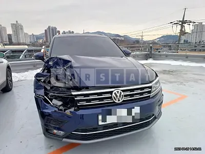 Photo 1 of 16: 2020 Volkswagen Tiguan 2.0 TDI, VIN WVGZZZ5NZLW351629 — Korean insurance auction