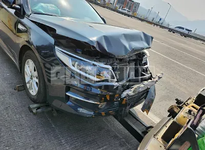 Photo 1 of 9: 2016 Kia K5, VIN KNAGS415GGA092587 — Korean insurance auction
