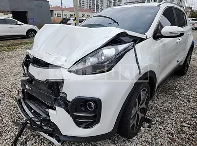 Photo 1 of 8: 2017 Kia Sportage, VIN KNAPN813BHK250719 — Korean insurance auction