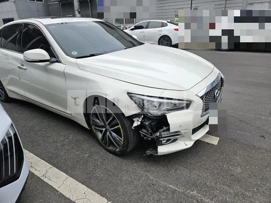 Photo 2 of 17: 2015 Infiniti Q50 2.2d — Korean insurance auction
