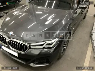 Photo 1 of 10: 2021 BMW 520i, VIN WBA11BH05NWX44020 — Korean insurance auction