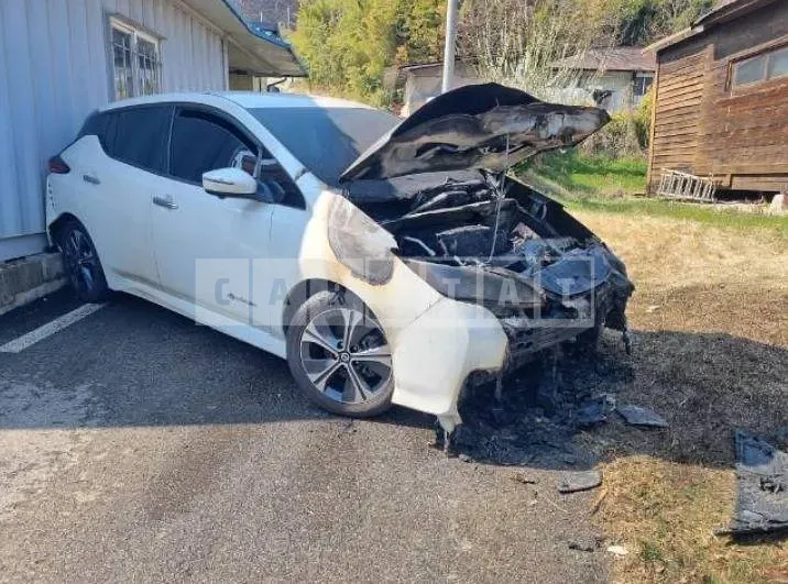 Photo 2 of 6: 2019 Nissan Leaf — Korean insurance auction