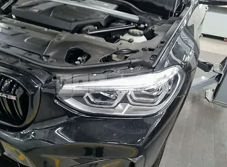 Photo 2 of 50: 2021 BMW X4M Competition, VIN WBSUJ0101M9G49414 — Korean insurance auction