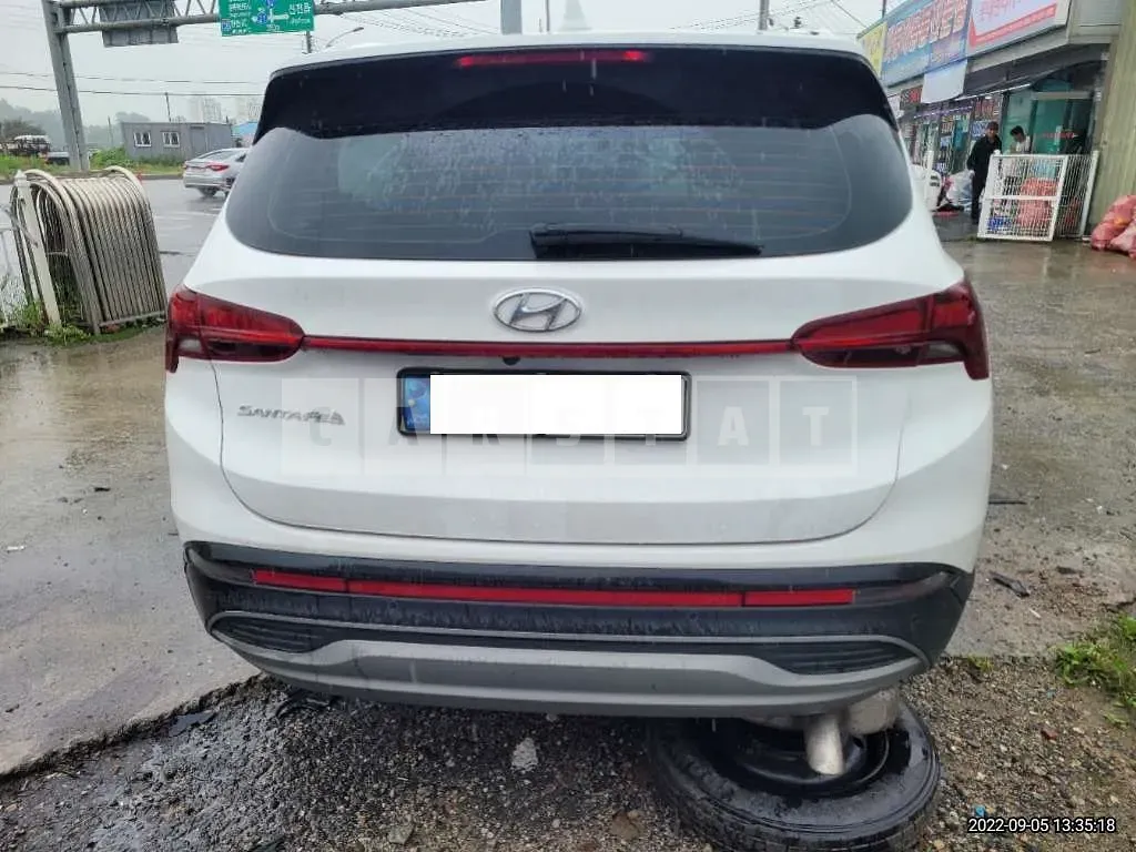 Photo 2 of 19: 2021 Hyundai Santa Fe, VIN KMHS281HGMU311253 — Korean insurance auction