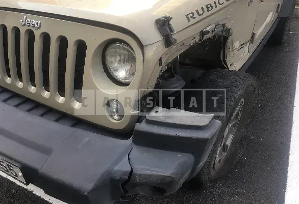 Photo 2 of 15: 2017 Jeep Wrangler 3.6 Rubicon, VIN 1C4HJWFG8HL586142 — Korean insurance auction