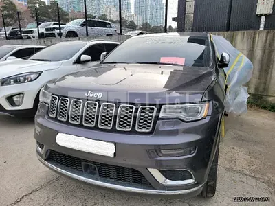 Photo 1 of 21: 2019 Jeep Straw Grand Cherokee, VIN 1C4RJFJM4KC799923 — Korean insurance auction