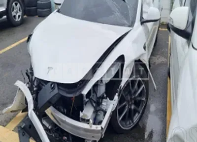 Photo 1 of 23: 2022 Tesla Model 3 Long Range, VIN 5YJ3E1EB1NF149296 — Korean insurance auction