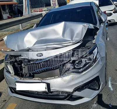 Photo 1 of 7: 2019 Kia K5, VIN KNAGW416BKA279347 — Korean insurance auction