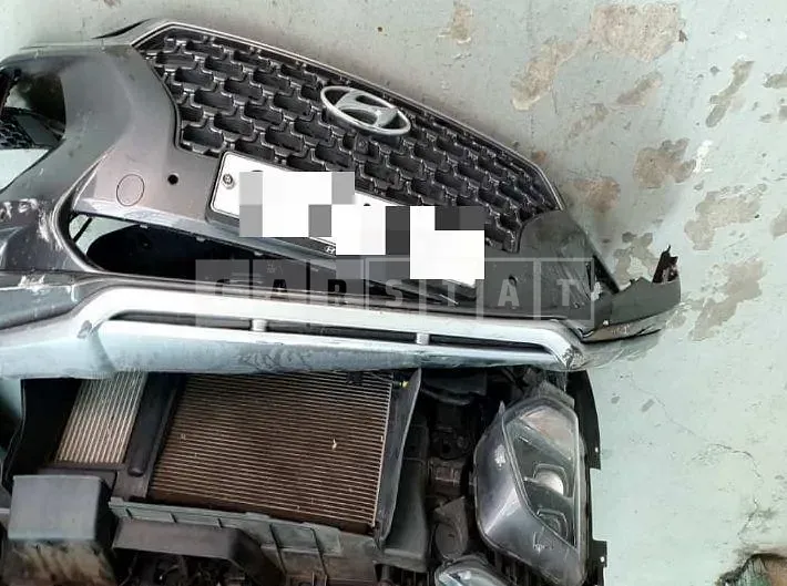 Photo 2 of 47: 2019 Hyundai Santa Fe TM 2.2, VIN KMHS581CBKU165840 — Korean insurance auction