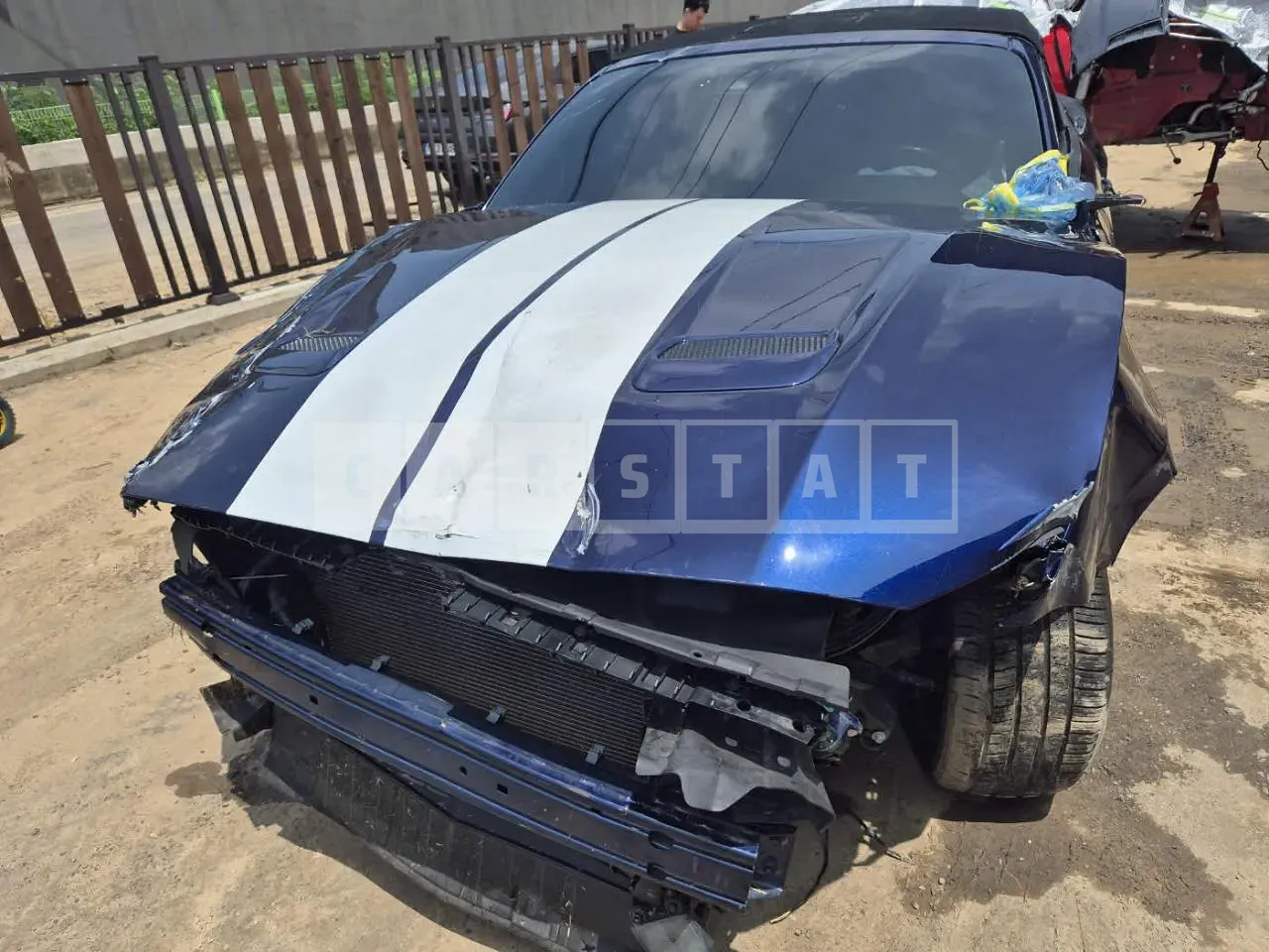 Photo 2 of 21: 2020 Ford Mustang 5.0 GT Convertible, VIN 1FATP8FF1L5111219 — Korean insurance auction