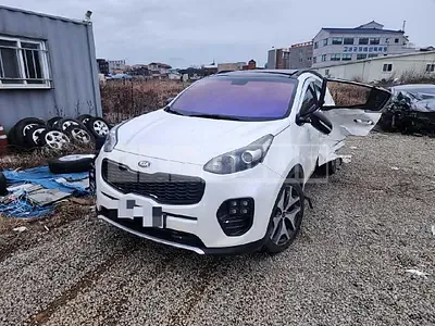 Photo 1 of 15: 2015 Kia Sportage — Korean insurance auction