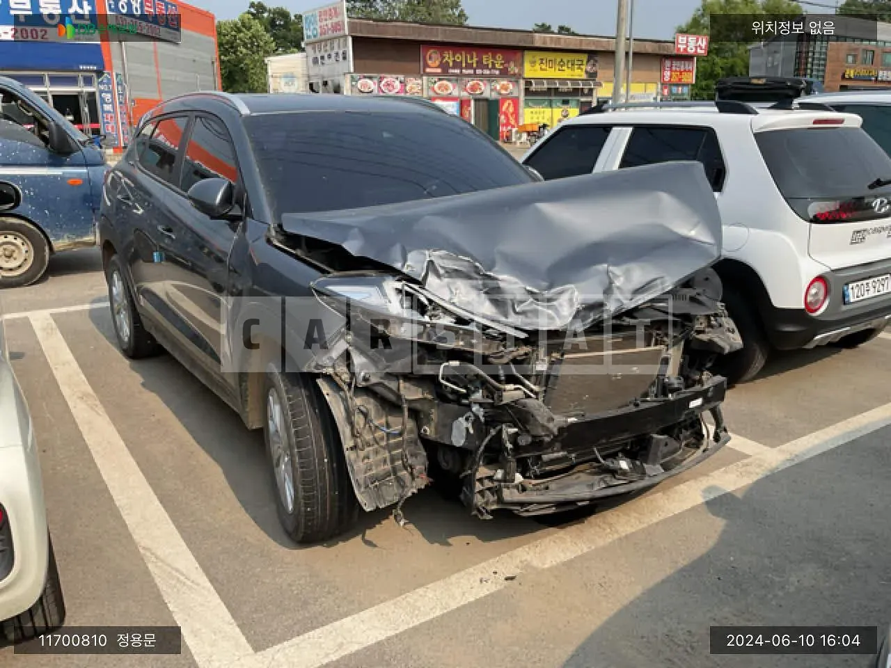 Photo 2 of 11: 2019 Hyundai Tucson, VIN KMHJ381ABLU160899 — Korean insurance auction