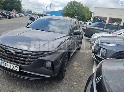 Photo 1 of 12: 2022 Hyundai Tucson, VIN KMHJC811BNU060772 — Korean insurance auction