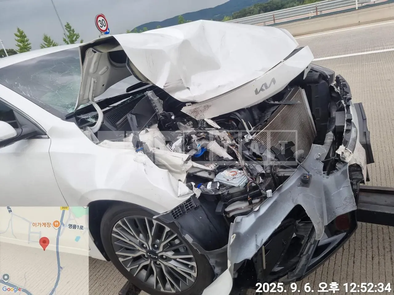 Photo 2 of 7: 2022 Kia K3, VIN KNAF341BENA149229 — Korean insurance auction