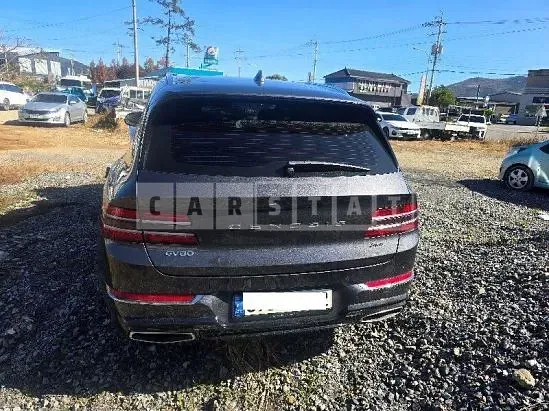 Photo 2 of 10: 2021 Genesis Hyundai GV80, VIN KMTHC81CDMU069634 — Korean insurance auction