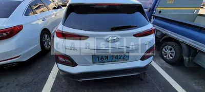 Photo 1 of 27: 2019 Hyundai Kona Electric, VIN KMHK381GFKU009309 — Korean insurance auction