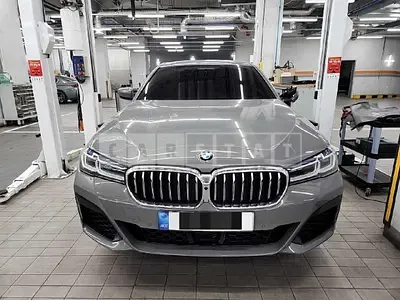 Photo 1 of 9: 2021 BMW 530e, VIN WBA51AG03MCH21321 — Korean insurance auction