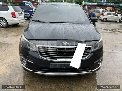 Photo 1 of 13: 2015 Kia Carnival, VIN KNAME81ABGS106791 — Korean insurance auction