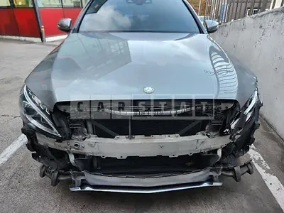 Photo 1 of 26: 2016 Mercedes-Benz C220d 4Matic, VIN WDDWF0FB6GF281929 — Korean insurance auction