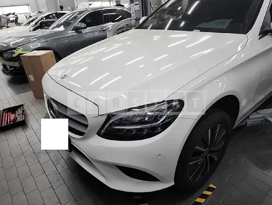 Photo 2 of 47: 2020 Mercedes-Benz C 200, VIN W1KWF8AB7LR569649 — Korean insurance auction