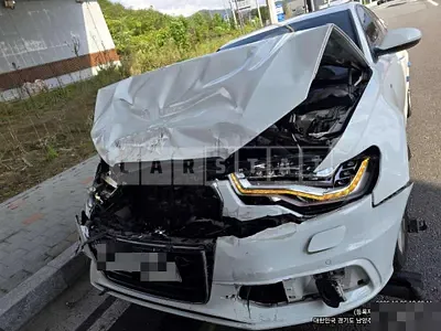 Photo 1 of 8: 2015 Audi A6 3.0 TDI quattro — Korean insurance auction