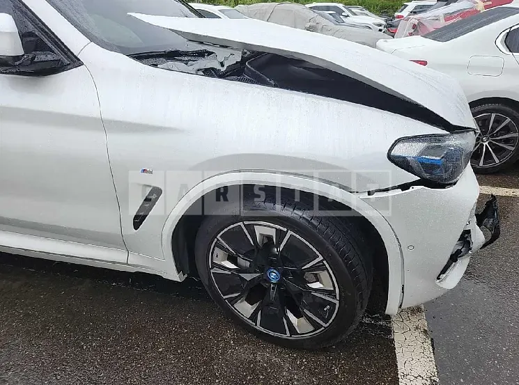 Photo 2 of 45: 2023 BMW iX3 M Sport, VIN WBY41DU03PSA22834 — Korean insurance auction
