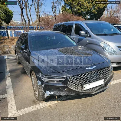 Photo 1 of 19: 2019 Hyundai Genesis /G90, VIN KMHG241DDKU066274 — Korean insurance auction