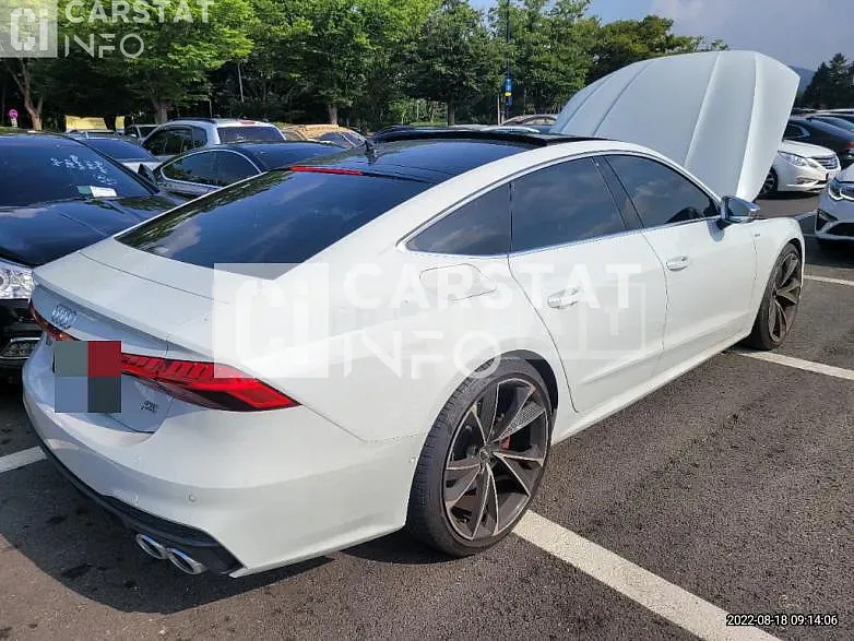 Photo 2 of 14: 2020 Audi A7 50 TDI quattro, VIN WAUZZZF22LN092176 — Korean insurance auction