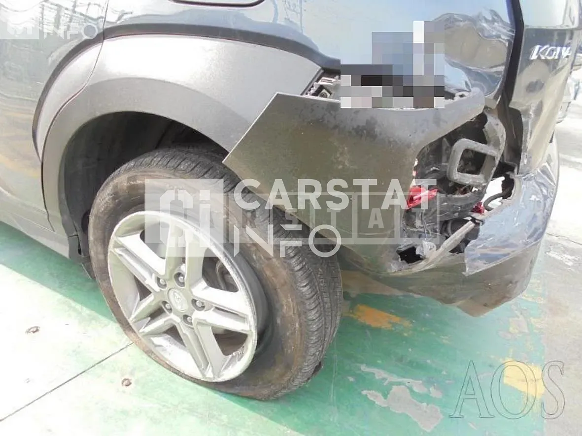 Photo 2 of 13: 2019 Hyundai Kona, VIN KMHK4815GKU305224 — Korean insurance auction