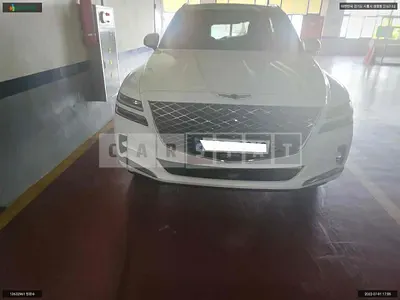 Photo 1 of 18: 2021 Genesis GV80, VIN KMTHB81DDMU056704 — Korean insurance auction