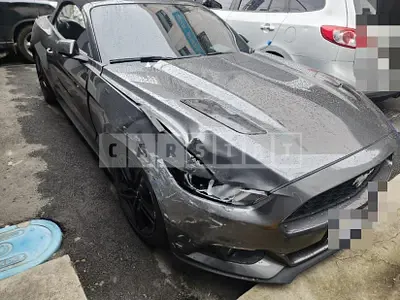 Photo 1 of 10: 2017 Ford Mustang 2.3 Convertible — Korean insurance auction