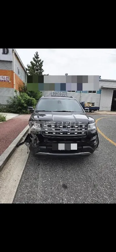 Photo 1 of 7: 2017 Ford Explorer 2.3 AWD — Korean insurance auction
