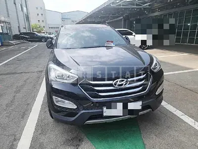 Photo 1 of 7: 2014 Hyundai Santa Fe, VIN KMHSW81UBFU386871 — Korean insurance auction