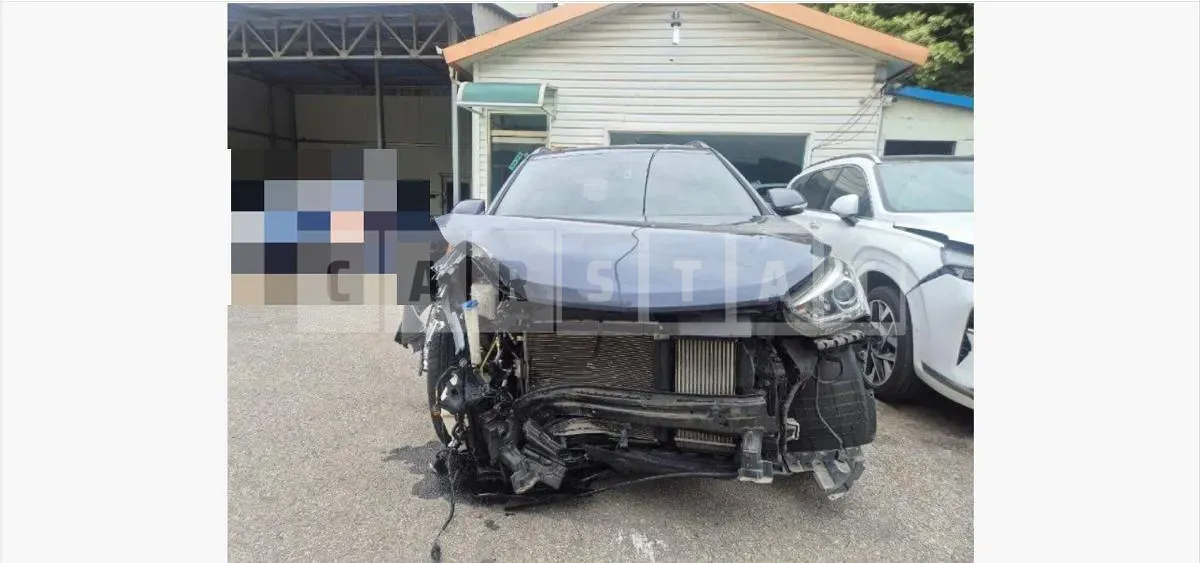 Photo 2 of 12: 2016 Hyundai Santa Fe DM — Korean insurance auction